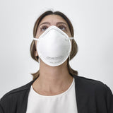 Surgical, N95 Respirator Mask, Cup Style, (Box of 20,  Size: Small