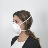 Surgical, N95 Respirator Mask, Cup Style, (Box of 20,  Size: Small