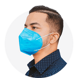 D95, Particulate Respirator, Fold Style with Earloops, (Box of 20)