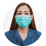 Disposable Mask ASTM Level 3 (Box of 50), Size: Regular