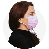 Disposable Mask ASTM Level 3 (Box of 50), Size: Regular