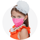 Kids Extra Small Particulate Respirator Fold Style With Earloops  (Box of 20)