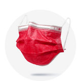 Disposable Mask ASTM Level 3 (Box of 50), Size: Regular